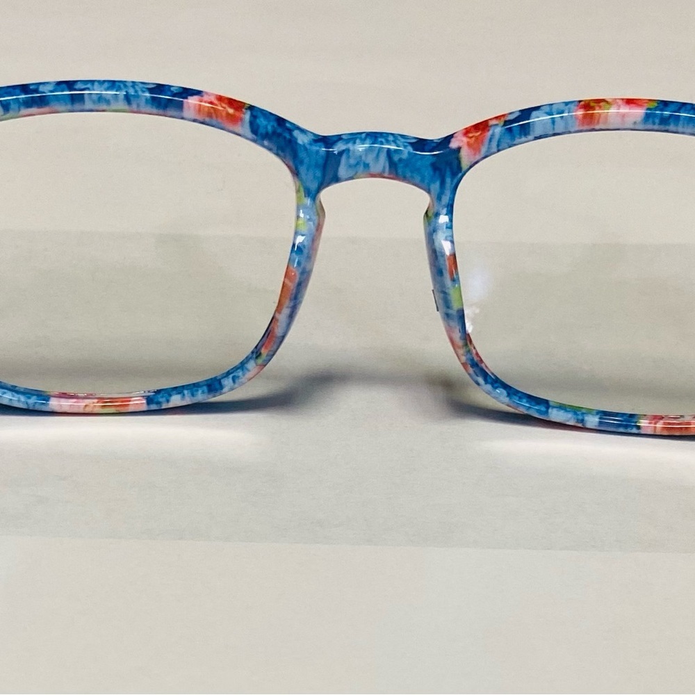 Pioneer Woman Heritage Floral Blue Light Screen Protection Glasses EUC - Picture 4 of 5